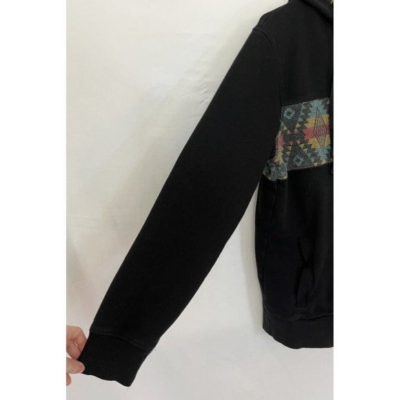 Empyre Hoodie Aztec Pattern With Pockets Pullover Size Large Colorful Retro - Picture 3 of 10